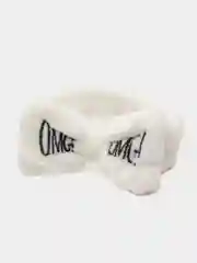 Белый повязка на голову для волос OMG