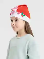 Разноцветный шапка новогодняя