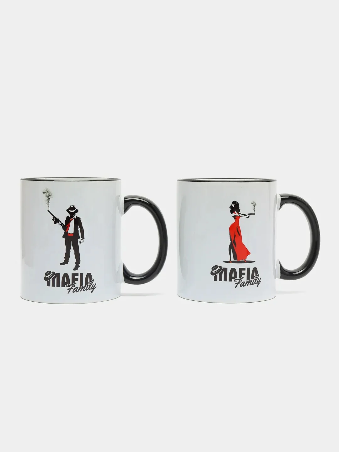 Подарочный набор кружек "Мафия мама папа"