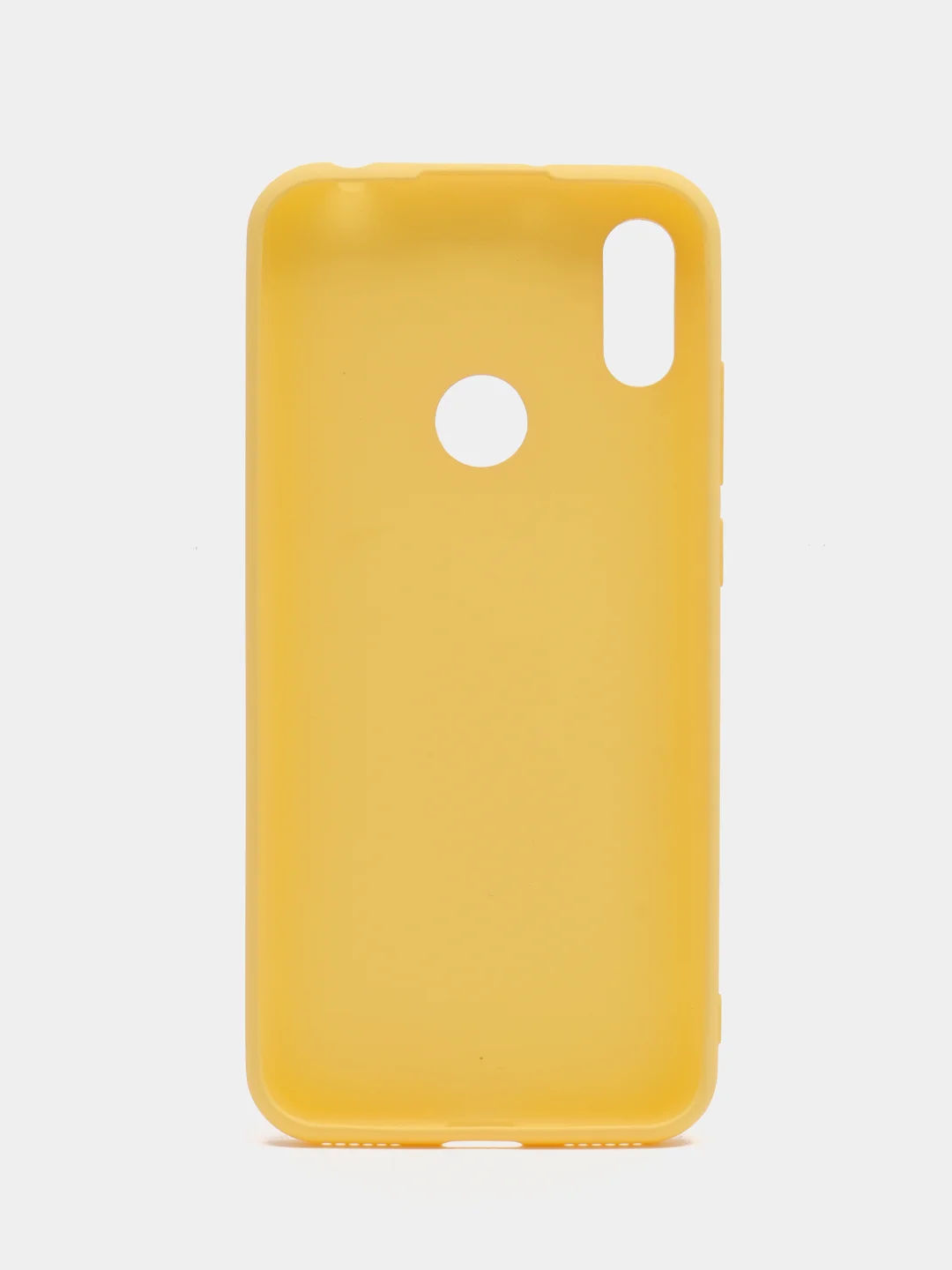 Желтый силиконовый чехол Samsung A10, A40, A60, A70, M40, Huawei Honor 9X, 8A, 8S, 9S, P30 Lite