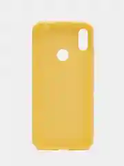 Желтый силиконовый чехол Samsung A10, A40, A60, A70, M40, Huawei Honor 9X, 8A, 8S, 9S, P30 Lite