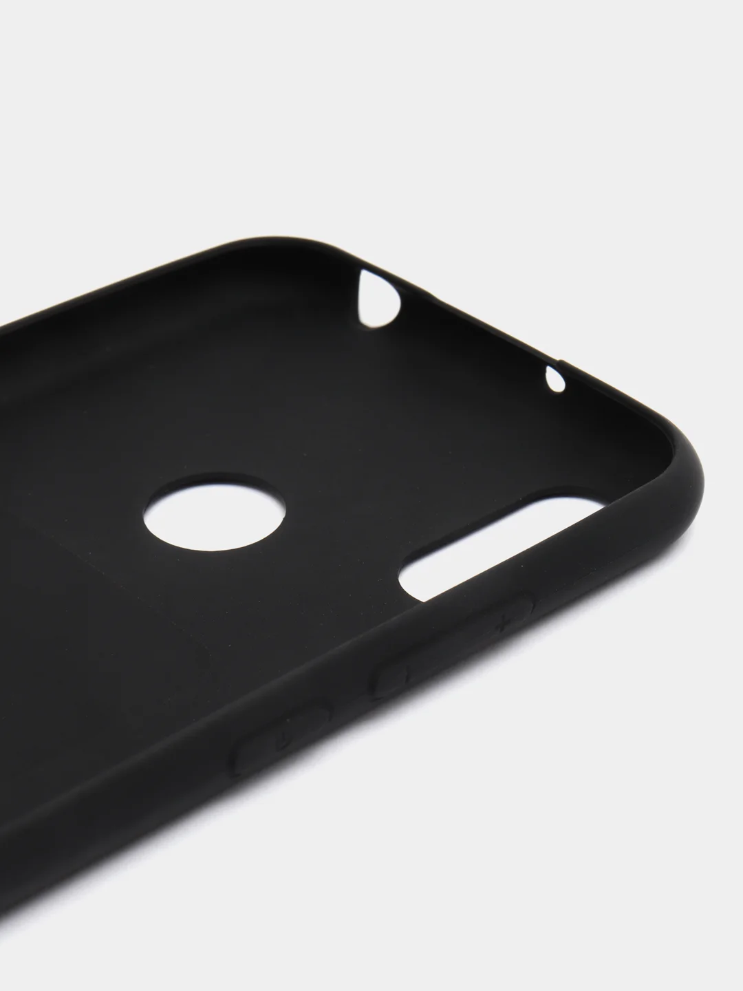 Черный силиконовый чехол Samsung A10, A40, A60, A70, M40, Huawei Honor 9X, 8A, 8S, 9S, P30 Lite
