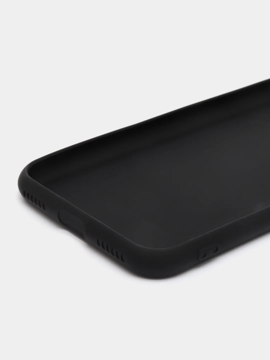 Черный силиконовый чехол Samsung A10, A40, A60, A70, M40, Huawei Honor 9X, 8A, 8S, 9S, P30 Lite