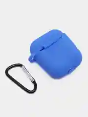 Синий силиконовый чехол для Airpods Pro, Airpods 2, Airpods 3