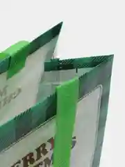 Мятный подарочный пакет Новогодний, Рождественская крафт коробка для упаковки новогоднего подарка