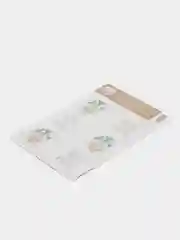 Белый набор наклеек на бокалы, 6 штук