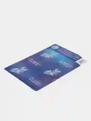 Лазурный набор наклеек на бокалы, 6 штук