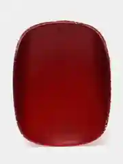 Бордовый накладные ногти с дизайном