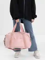 Розовый сумка спортивная