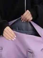 Фиолетовый сумка спортивная