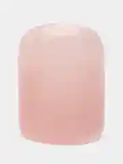 Коралловый меланж накладные ногти, с дизайном