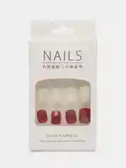 Конфетный накладные ногти, с дизайном