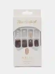 Манго накладные ногти, с дизайном