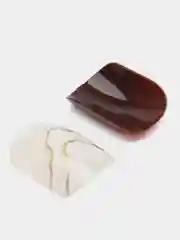Манго накладные ногти, с дизайном
