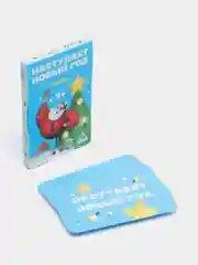 Тёмно-бирюзовый новогодние фанты детские, для всей семьи
