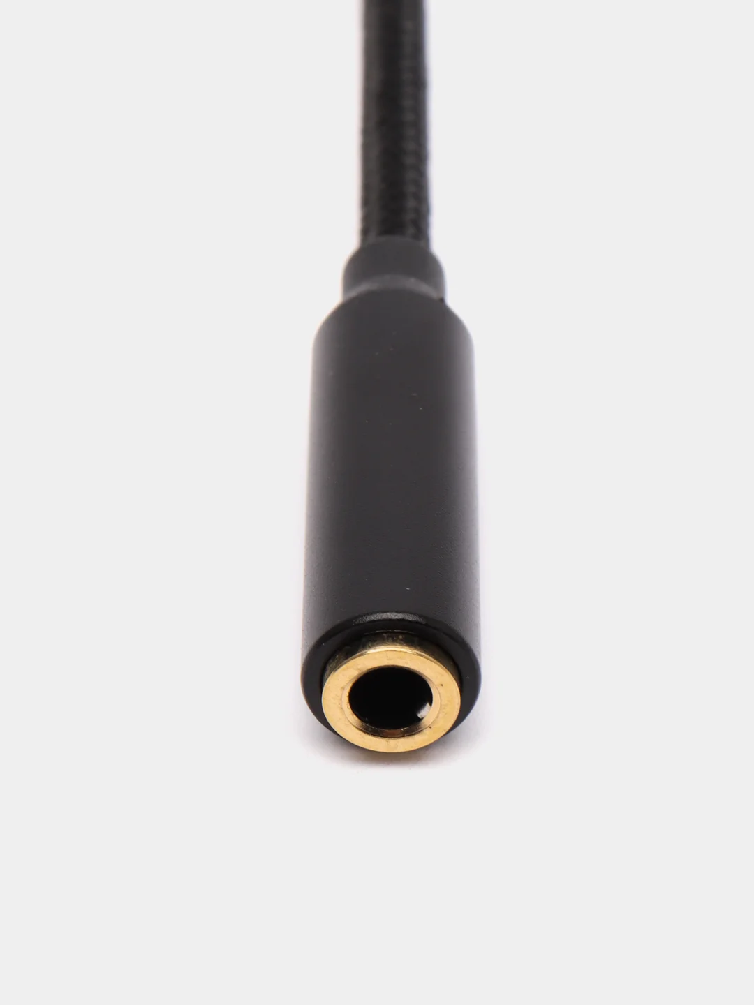 Черный адаптер, кабель-переходник, USB Type-C на AUX, 3.5 мм