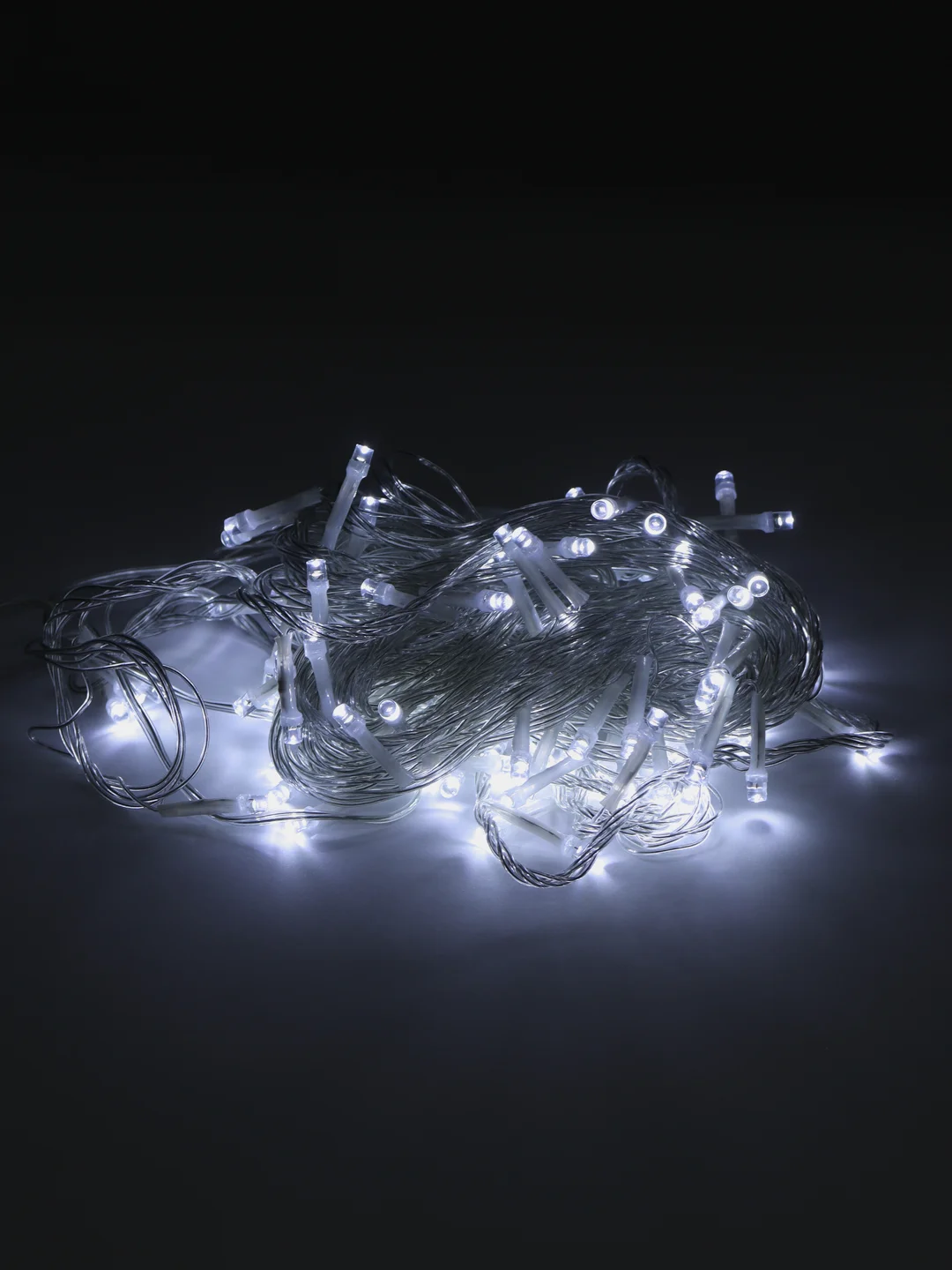 Белый светодиодная новогодняя гирлянда, нить, 10 м, LED