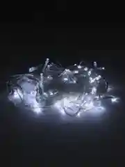 Белый светодиодная новогодняя гирлянда, нить, 10 м, LED