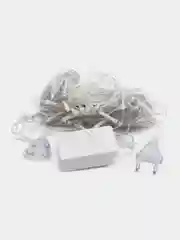 Белый светодиодная новогодняя гирлянда, нить, 10 м, LED
