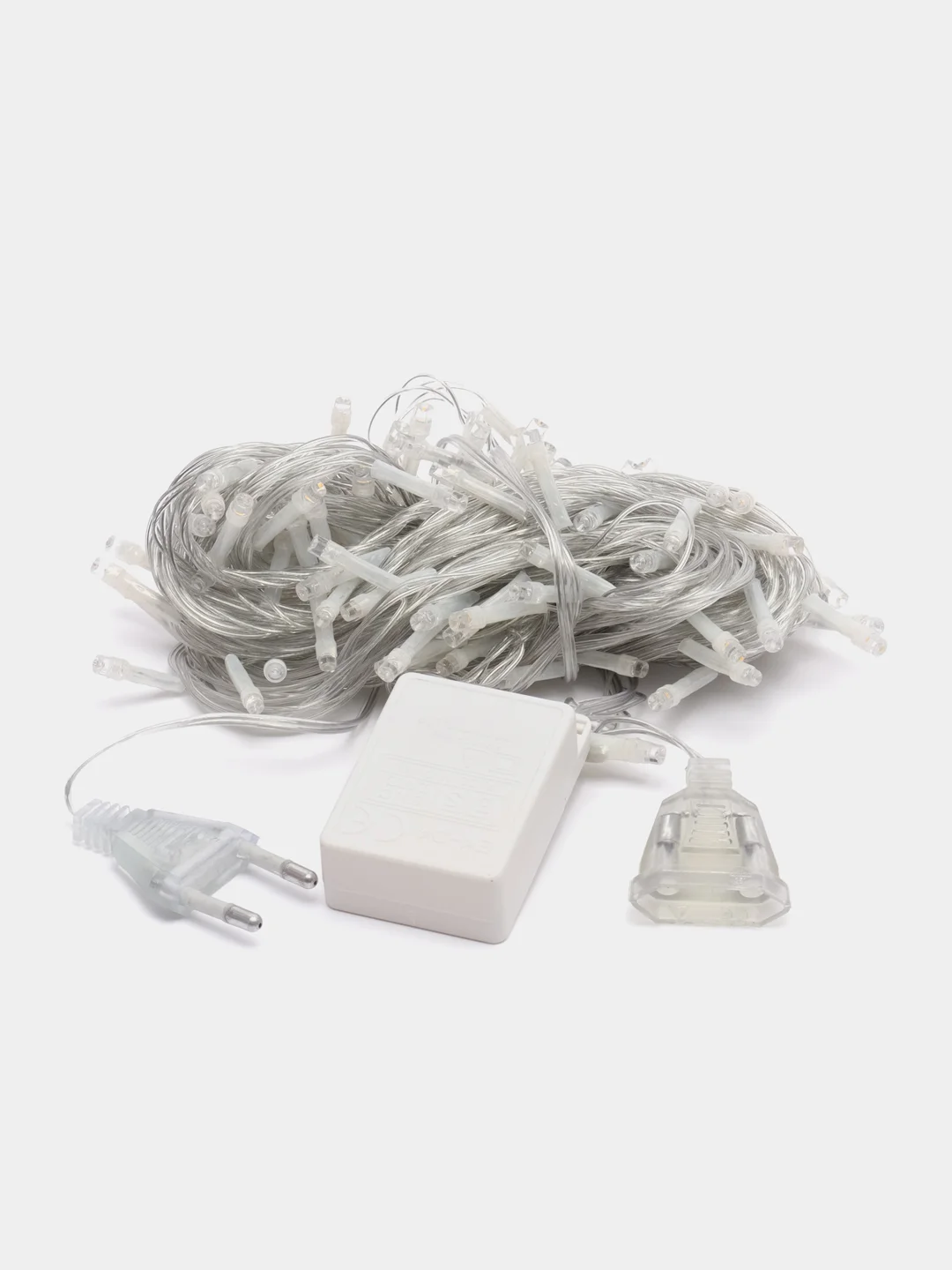 Белый светодиодная новогодняя гирлянда, нить, 10 м, LED