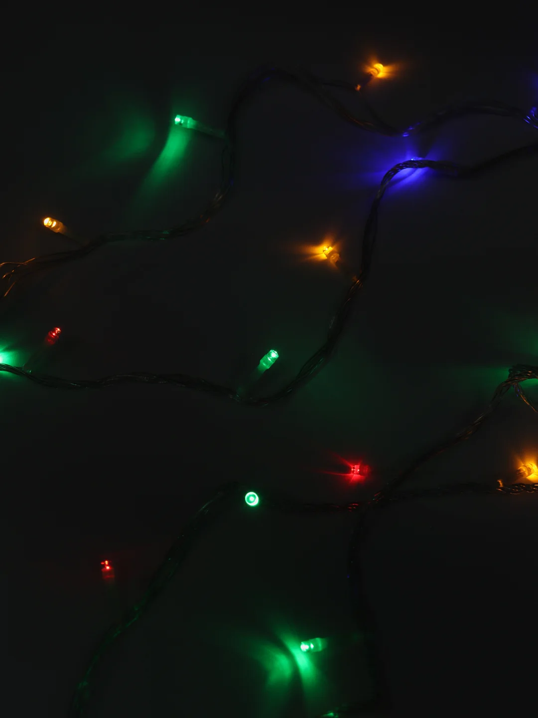 Белый светодиодная новогодняя гирлянда, нить, 10 м, LED