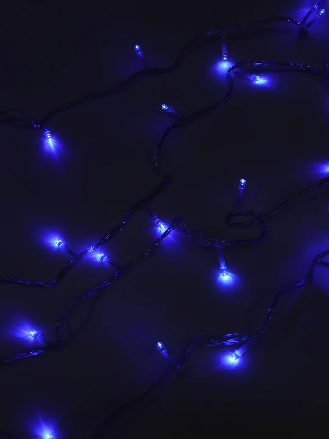 Синий светодиодная новогодняя гирлянда, нить, 10 м, LED