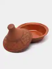 Тажин из красной глины, для тушения мяса и овощей, для печи, духовки, керамика