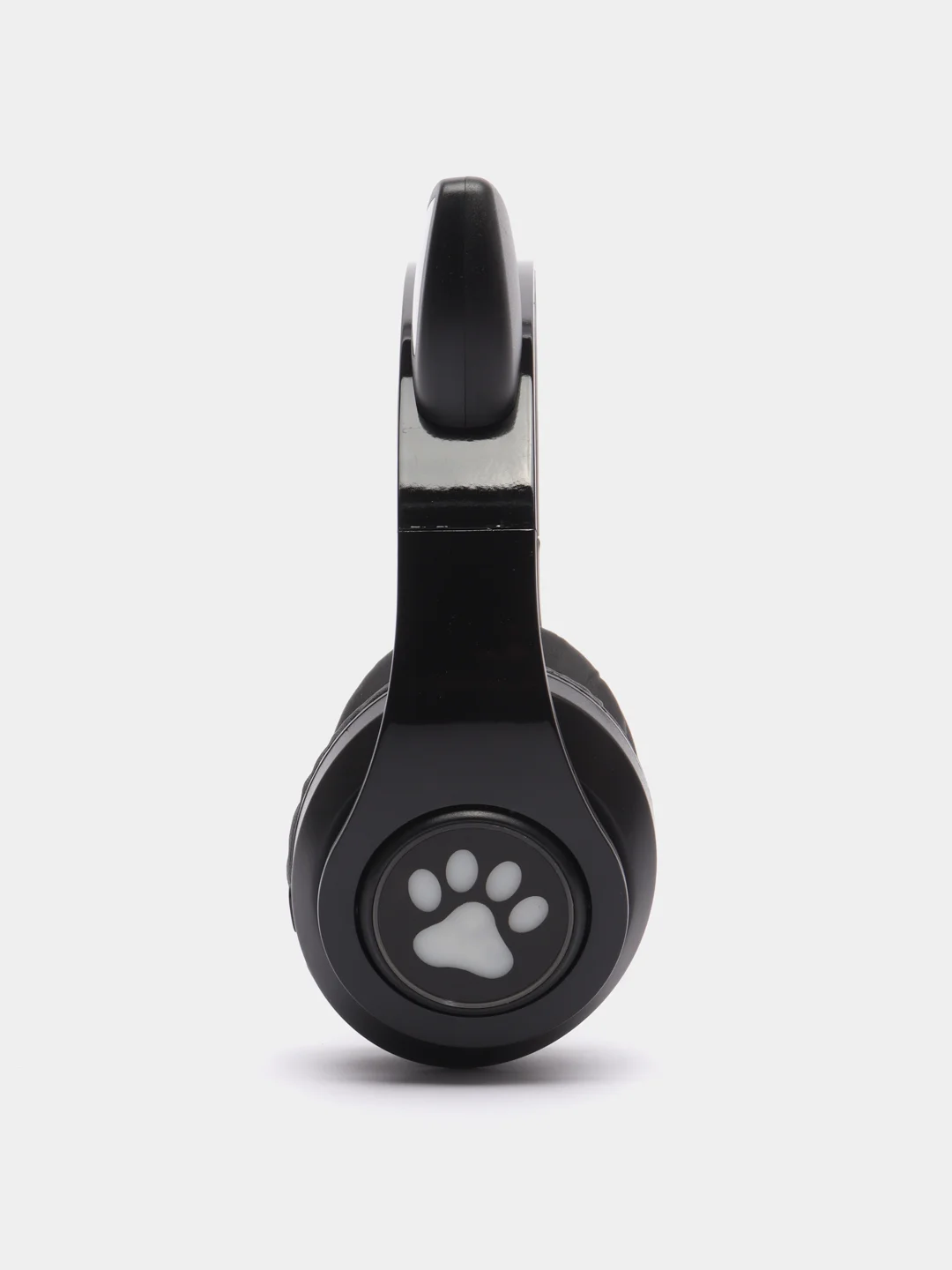 Розовый наушники детские Cat Ear беспроводные, светящиеся, с ушками