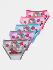 Голубой трусы детские, для девочки, 5 штук