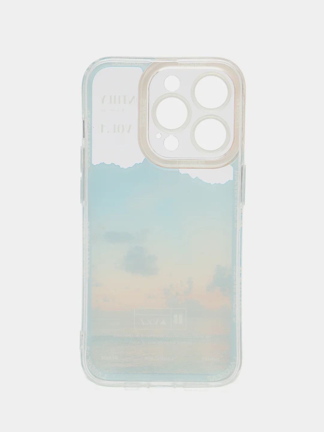 Синий чехол для iPhone 11, 12, 13, 14, 15 Pro Max Plus, с принтом, защитой камеры