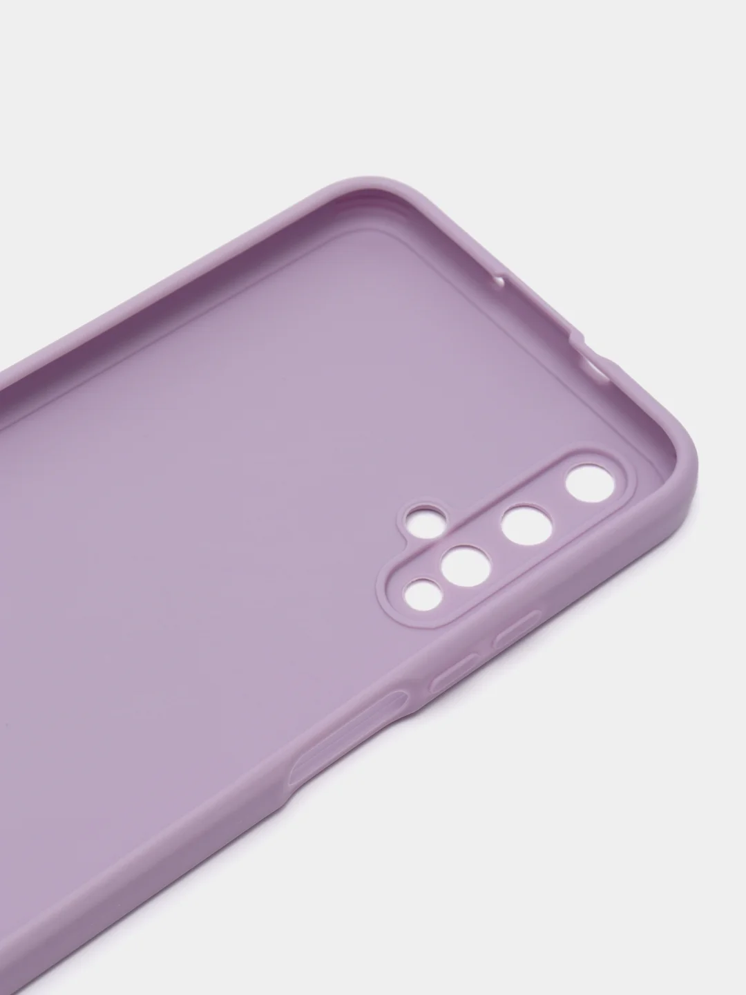 Сиреневый чехол Honor 20 / Huawei Nova 5T / Хонор 20 / Хуавей Нова 5Т силиконовый цветной матовый