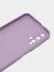 Сиреневый чехол Honor 20 / Huawei Nova 5T / Хонор 20 / Хуавей Нова 5Т силиконовый цветной матовый