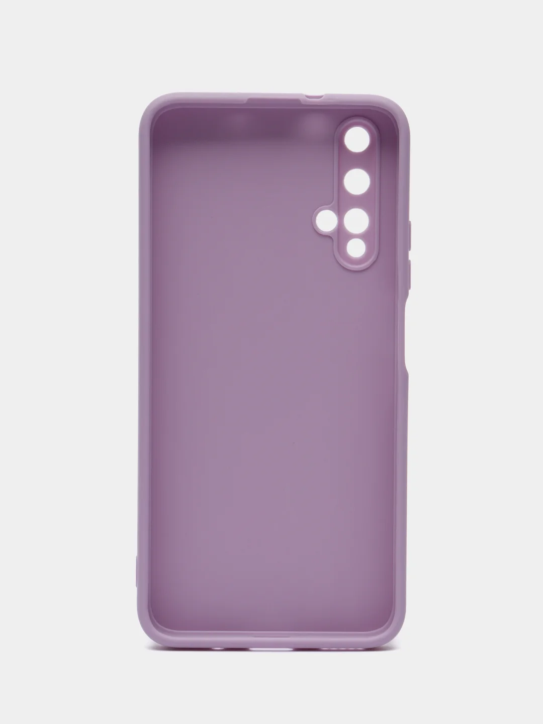 Сиреневый чехол Honor 20 / Huawei Nova 5T / Хонор 20 / Хуавей Нова 5Т силиконовый цветной матовый
