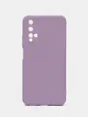 Сиреневый чехол Honor 20 / Huawei Nova 5T / Хонор 20 / Хуавей Нова 5Т силиконовый цветной матовый