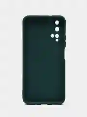 Тёмно-зелёный чехол Honor 20 / Huawei Nova 5T / Хонор 20 / Хуавей Нова 5Т силиконовый цветной матовый