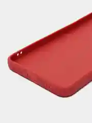Красный чехол Realme C55, Реалми С55, силиконовый, матовый