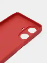 Красный чехол Realme C55, Реалми С55, силиконовый, матовый