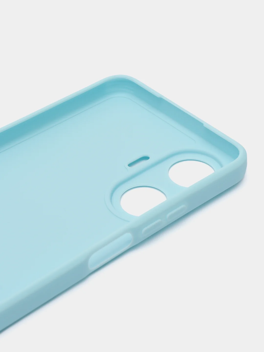 Ледяной чехол Realme C55, Реалми С55, силиконовый, матовый