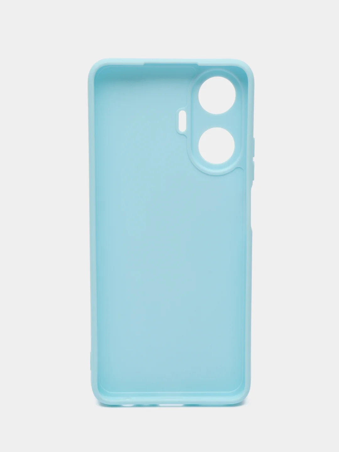 Ледяной чехол Realme C55, Реалми С55, силиконовый, матовый