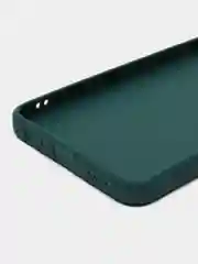 Тёмно-зелёный чехол Realme C55, Реалми С55, силиконовый, матовый