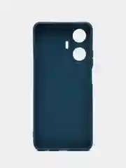 Темно-синий чехол Realme C55, Реалми С55, силиконовый, матовый
