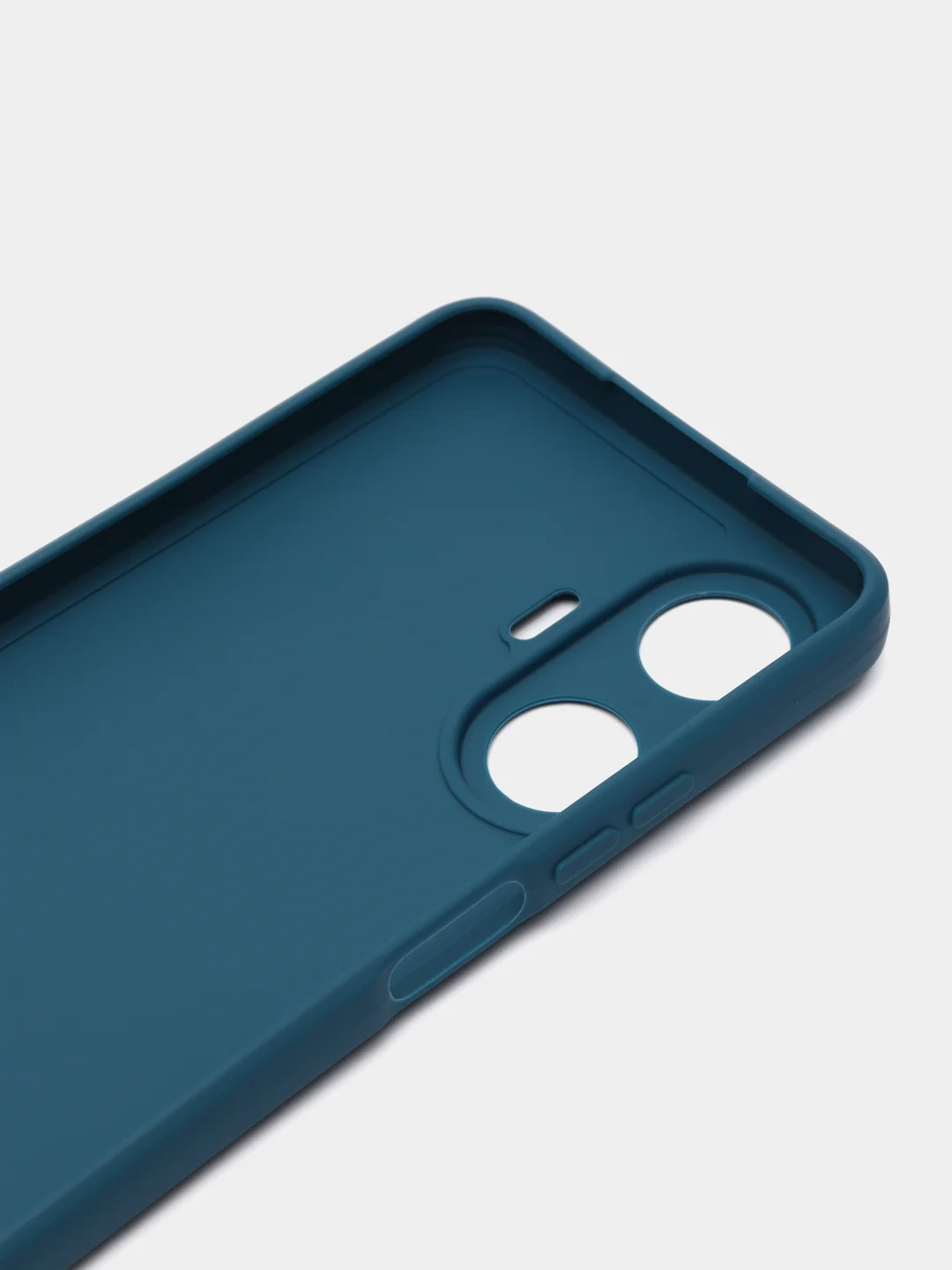 Темно-синий чехол Realme C55, Реалми С55, силиконовый, матовый