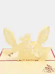 Открытка трехмерная, объемная "Голуби любви 3D", 10 х 15 см