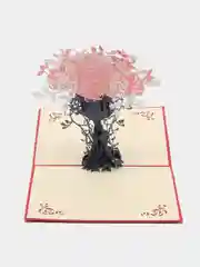 Открытка трехмерная, объемная "Цветущее дерево 3D", 15 х 15 см