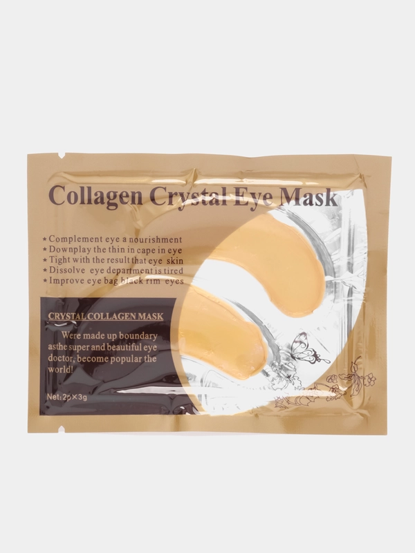Патчи гидрогелевые с коллагеном/с морскими водорослями/Collagen Crystal ,6 гр
