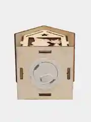 Бронзовый новогодняя елочная игрушка с подсветкой