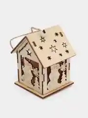 Бронзовый новогодняя елочная игрушка с подсветкой