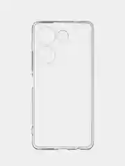 Прозрачный чехол для Tecno Camon 20, 20 Premier силиконовый BROSCORP с защитой камер и от прилипания