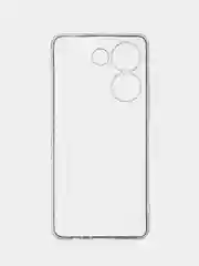 Прозрачный чехол для Tecno Camon 20, 20 Premier силиконовый BROSCORP с защитой камер и от прилипания