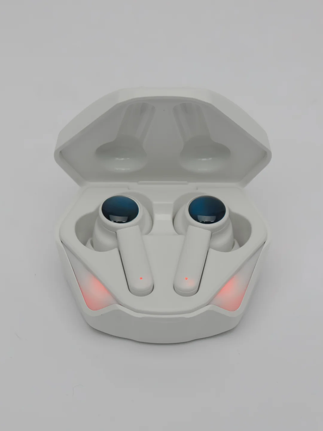 Белый наушники игровые K55, беспроводные